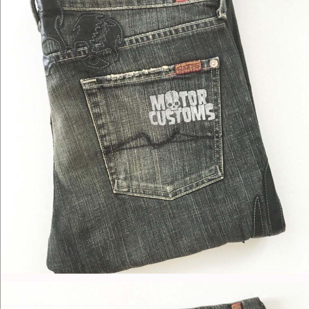 HTF: 7 For All Mankind® ☻︎ GCW Motor Customs Jeans